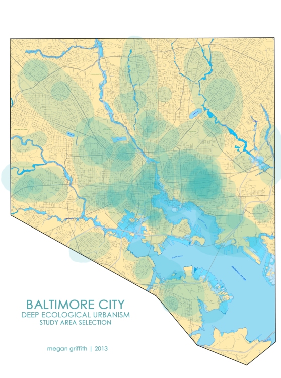 Choosing a study area in Baltimore